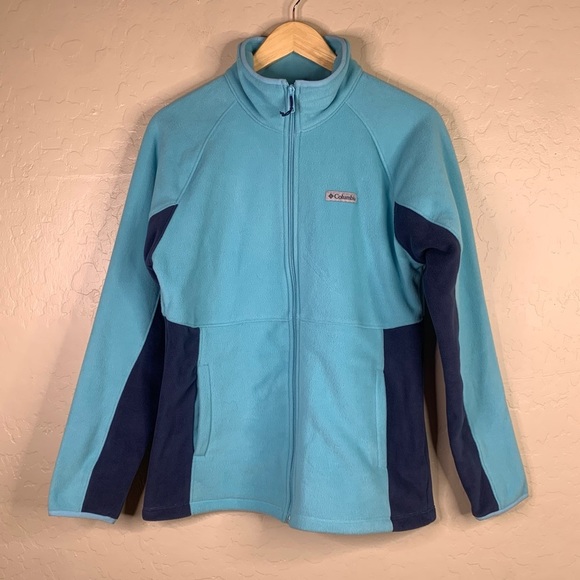 Columbia Blue Basin Trail Fleece Full Zip Jacket - Picture 2 of 7